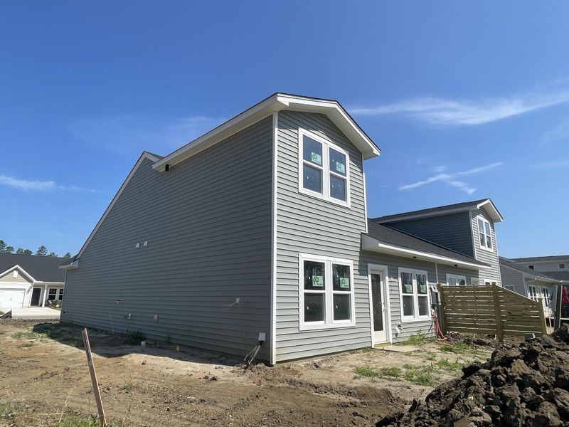 Front exterior of a new home in Hammock Walk at Nexton, Summerville, SC, highlighting curb appeal (Image 17).