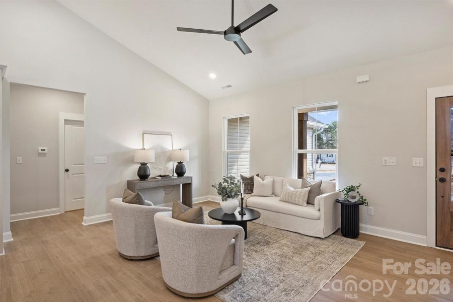 Furnished interior view inside a new home in , Lincolnton (Image 9).