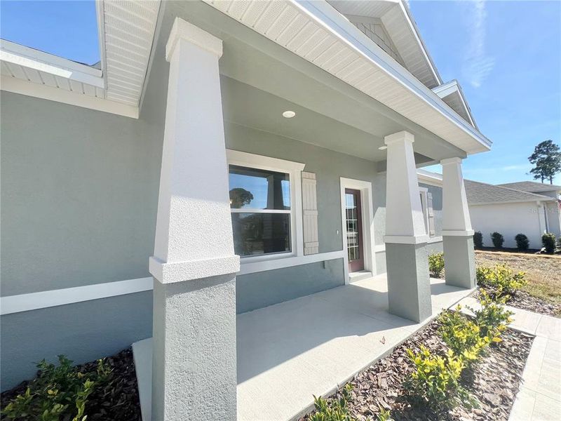 Exterior details and patio area of a home in Palm Coast, Palm Coast (Image 24).