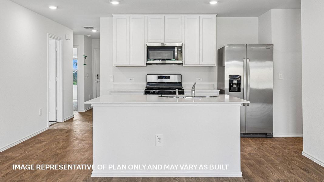 Furnished interior view inside a new home in Talavera, Kyle (Image 6).