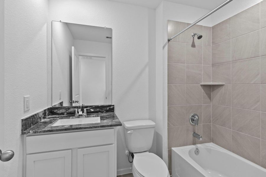 Furnished interior view inside a new home in , Houston (Image 7).