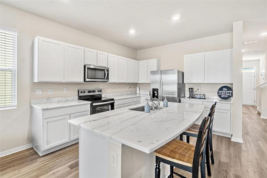 Furnished interior view inside a new home in , Clearwater (Image 9).