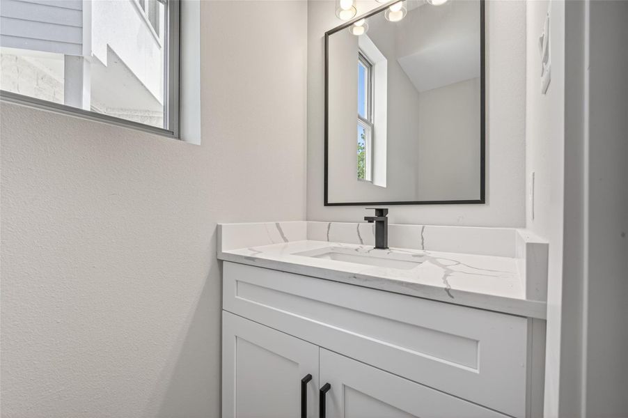 Close-up of interior finishes inside a home in , Houston (Image 19).