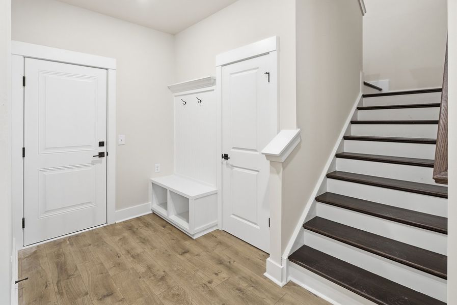 Representative furnished interior of a home built from the Maxwell by Beazer Homes in Ashley Walk Townes, Charleston (Image 8).