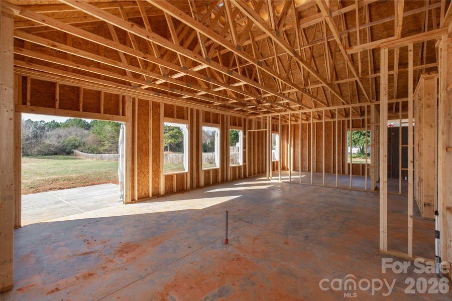 In-progress construction of a new home in , Clover, SC (Image 12).