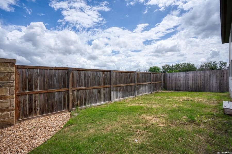 Exterior details and patio area of a home in Legacy at Lake Dunlap, New Braunfels (Image 3).