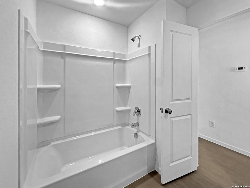 Furnished interior view inside a new home in Ridgeland, Kerrville (Image 6). Furnished interior view inside a new home in Ridgeland, Kerrville (Image 6).