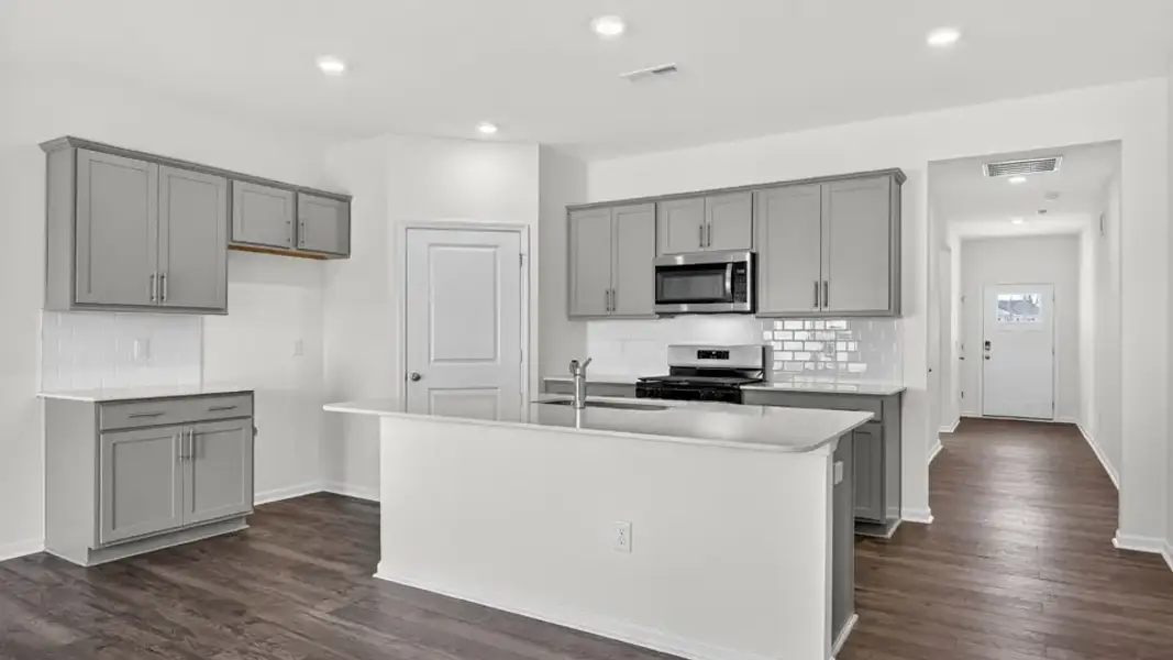 Furnished interior view inside a new home in Honeycutt Oaks, Angier (Image 10).