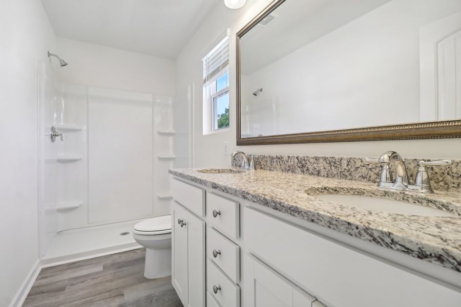 Representative furnished interior of a home built from the Kingston ll by Great Southern Homes in Portrait Hills, Aiken (Image 11).