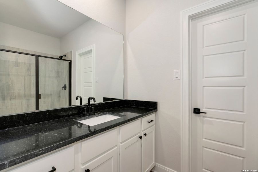 Furnished interior view inside a new home in Hightop Ridge, Converse (Image 7).