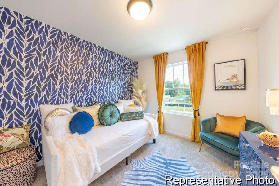 Furnished interior view inside a new home in , Charlotte (Image 5). Furnished interior view inside a new home in , Charlotte (Image 5).