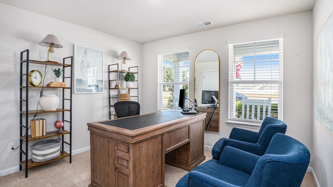 Furnished interior view inside a new home in Stanbury Creek, Supply (Image 10).