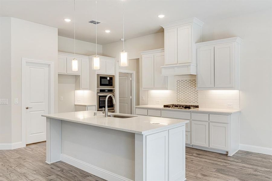 Furnished interior view inside a new home in The Enclave at Parks of Aledo, Aledo (Image 13).