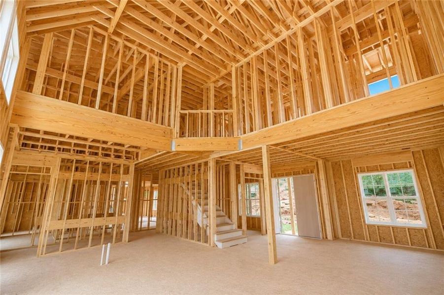 In-progress construction of a new home in , Alpharetta, GA (Image 33). In-progress construction of a new home in , Alpharetta, GA (Image 33).
