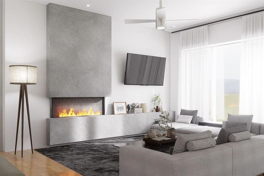 Furnished interior view inside a new home in , Dallas (Image 5). Furnished interior view inside a new home in , Dallas (Image 5).