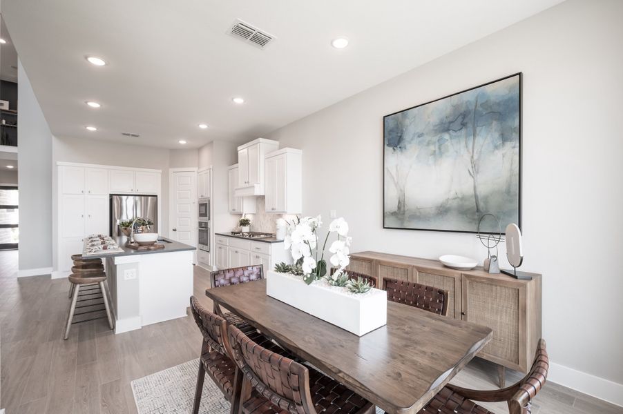 Representative furnished interior of a home built from the Verdin by Tri Pointe Homes in Pecan Ridge, Fulshear (Image 48).