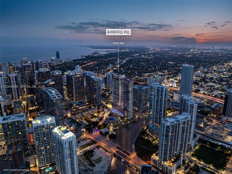 Condo located in Miami, FL showcasing its design and architecture (Image 10). Condo located in Miami, FL showcasing its design and architecture (Image 10).