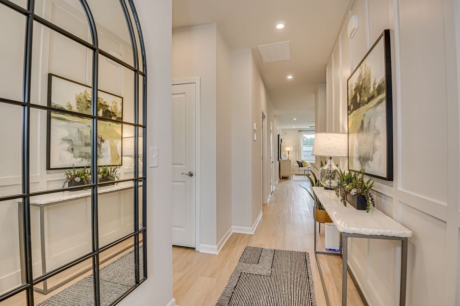 Furnished interior view inside a new home in Greenpoint, Harlem (Image 5).