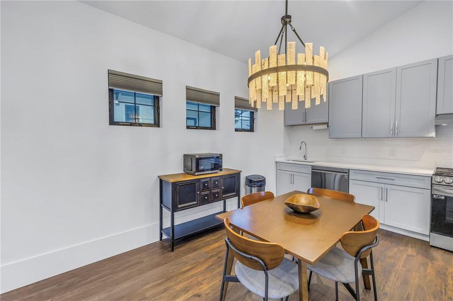 Furnished interior view inside a new home in , St. Petersburg (Image 74).