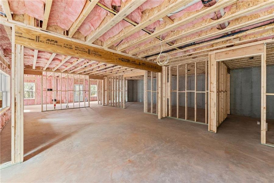 In-progress construction of a new home in , Commerce, GA (Image 15).