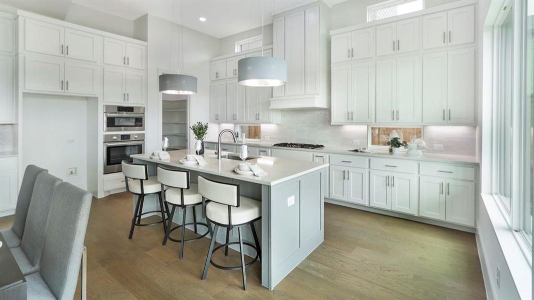 Furnished interior view inside a new home in Rio Vista at Kelly Ranch, Aledo (Image 31).