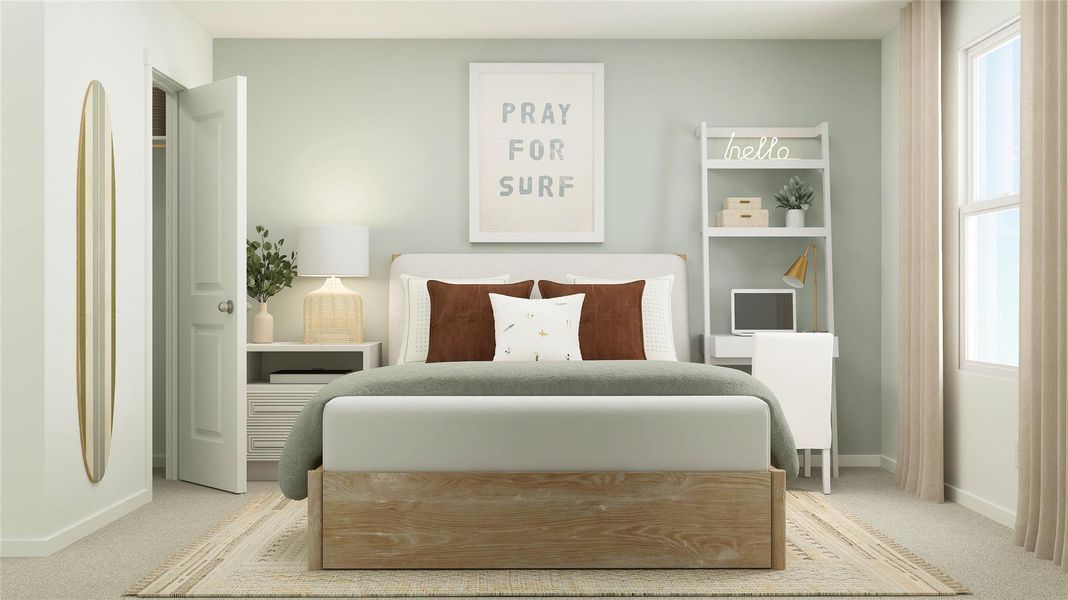 Furnished interior view inside a new home in Meadowlark Preserve, Pflugerville (Image 10). Furnished interior view inside a new home in Meadowlark Preserve, Pflugerville (Image 10).