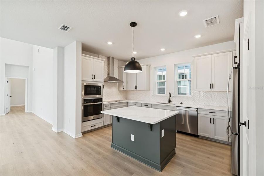 Furnished interior view inside a new home in Laureate Park at Lake Nona - Garden Series, Orlando (Image 6).