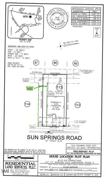 plot plan