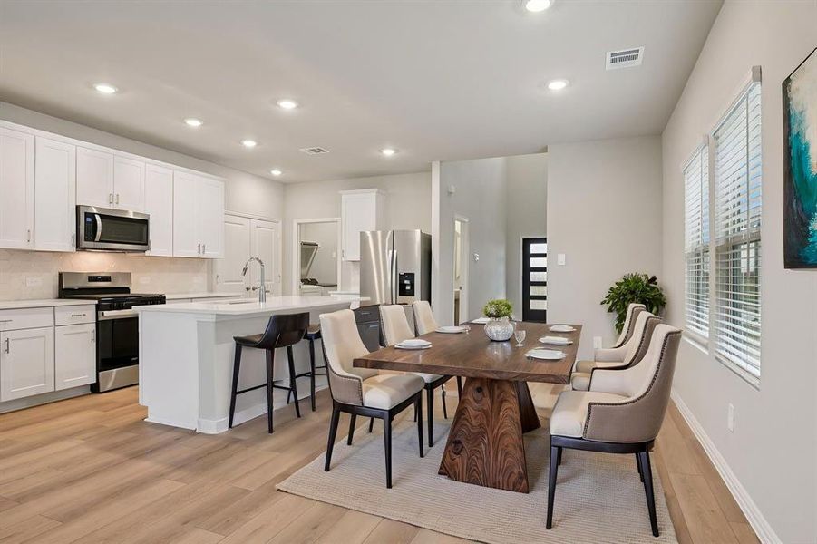 Photo is not of the actual home, but is an inspirational photo of builder’s model home and may depict options, furnishings, and/or decorator features that are not included.