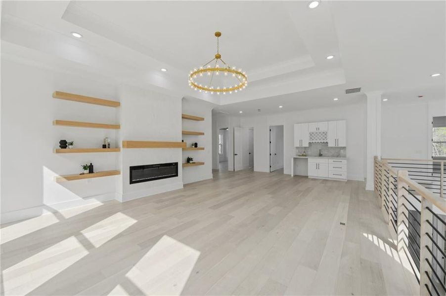 Spacious, unfurnished interior of a new home in , Grayson (Image 36).