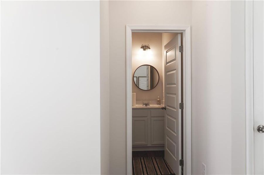 Furnished interior view inside a new home in Castleberry Pointe, Dawsonville (Image 13).