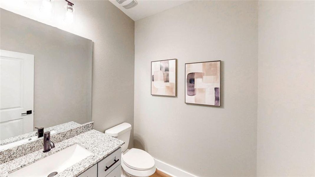 Furnished interior view inside a new home in , Denton (Image 16).