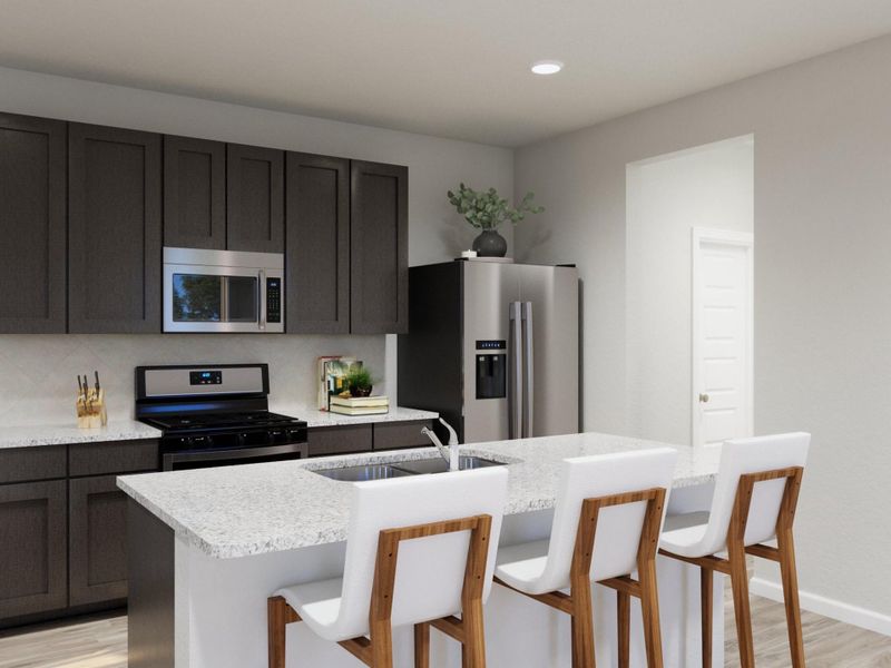 Photos are a representation of the floor plan. Options and interior selections will vary.