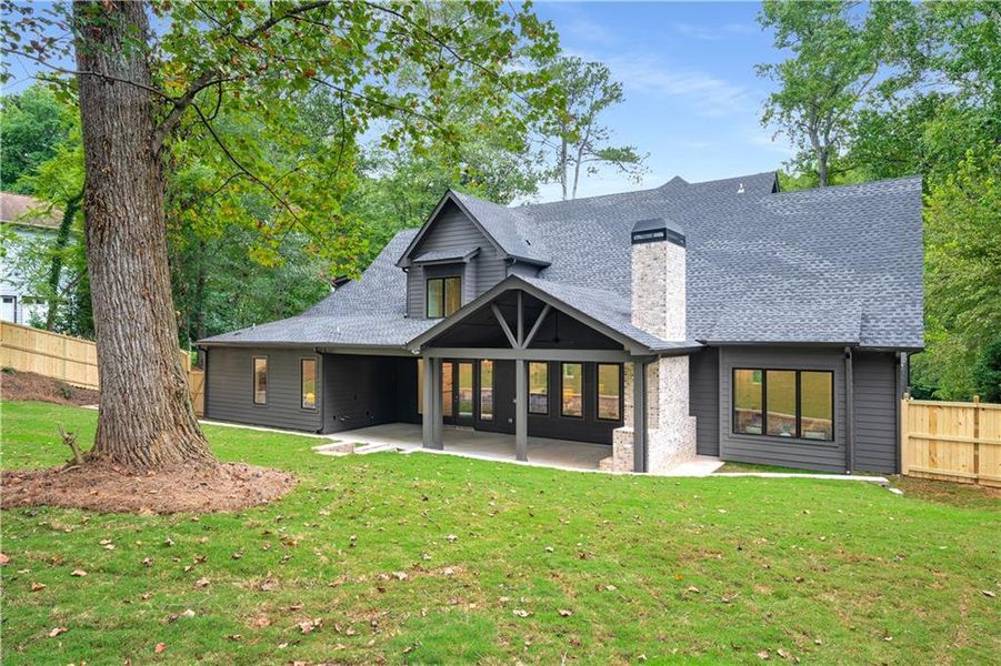Exterior details and patio area of a home in , Powder Springs (Image 35).