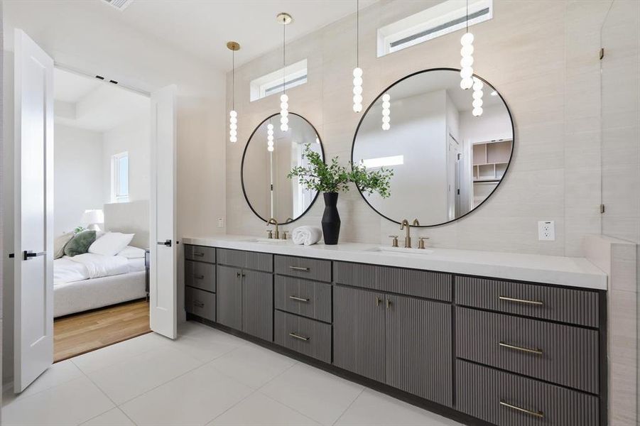 Furnished interior view inside a new home in , Red Oak (Image 15).