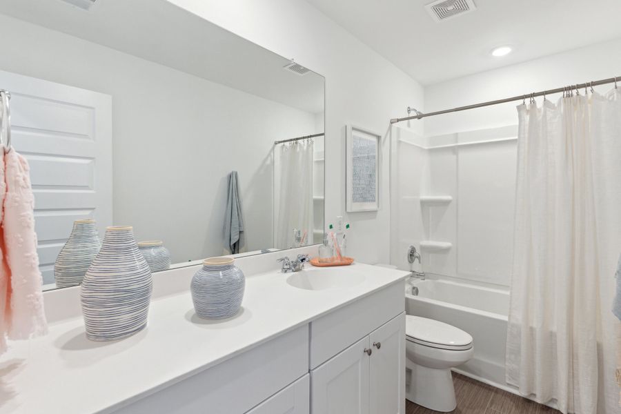 Furnished interior view inside a new home in , Summerville (Image 21).