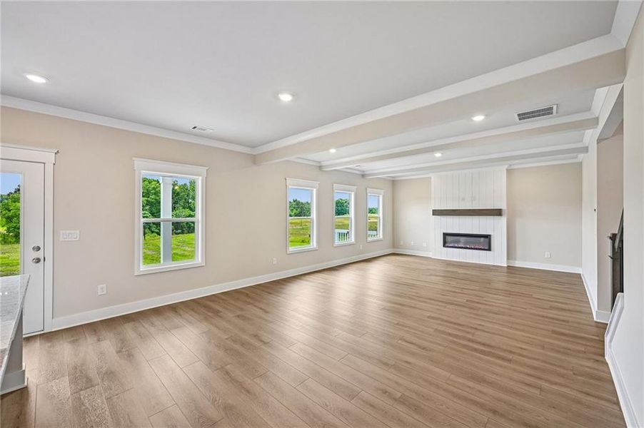Spacious, unfurnished interior of a new home in Fowler Farms, Auburn (Image 48).