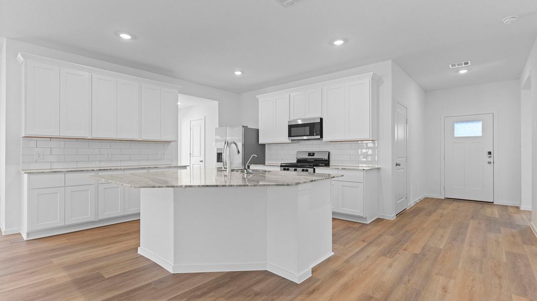 Furnished interior view inside a new home in Westland Ranch 50' Homesites, League City (Image 3). Furnished interior view inside a new home in Westland Ranch 50' Homesites, League City (Image 3).