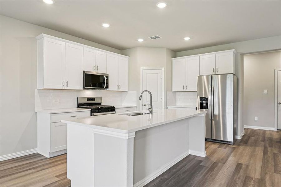 Furnished interior view inside a new home in Ashford Park - Cottage Series, Corinth (Image 17).