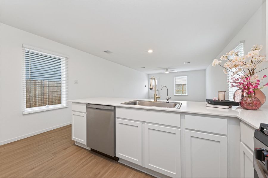 Furnished interior view inside a new home in Tavola, New Caney (Image 5). Furnished interior view inside a new home in Tavola, New Caney (Image 5).