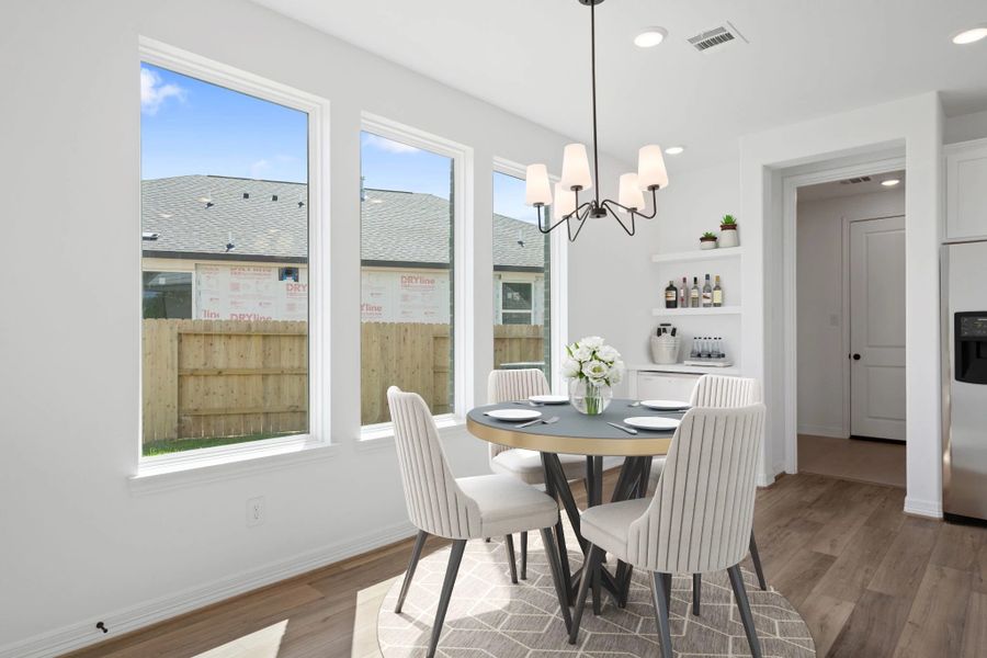 Furnished interior view inside a new home in Blue Heron Estates, Mont Belvieu (Image 5).