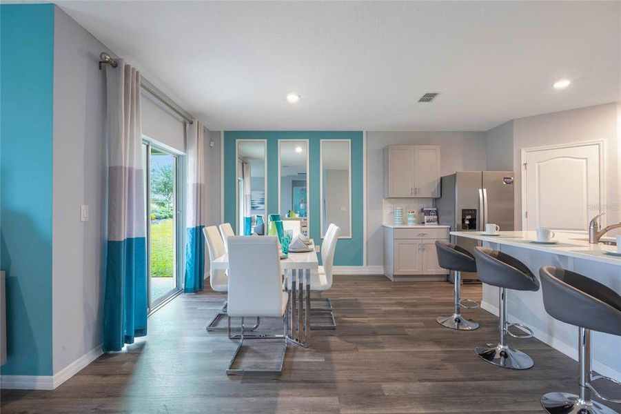 Furnished interior view inside a new home in Kindred, Kissimmee (Image 5). Furnished interior view inside a new home in Kindred, Kissimmee (Image 5).