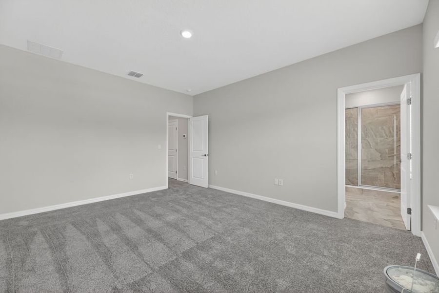 Representative unfurnished interior of a home built from the Bellflower by Taylor Morrison in Cherry Elm at SilverLeaf, St. Augustine (Image 24).