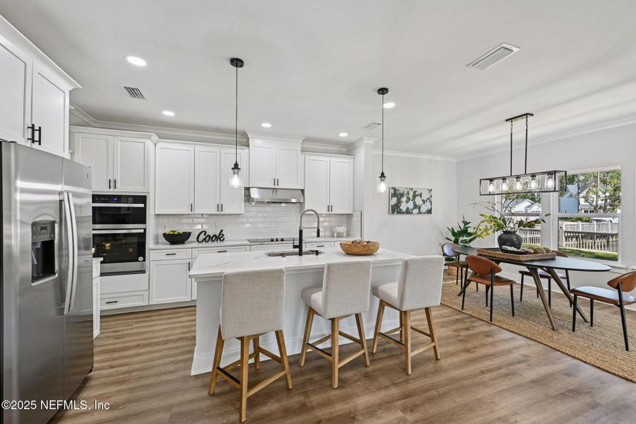 Furnished interior view inside a new home in , Fernandina Beach (Image 15).