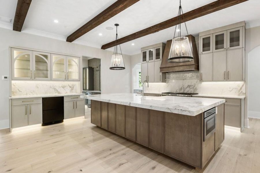 Furnished interior view inside a new home in , Alpharetta (Image 15).