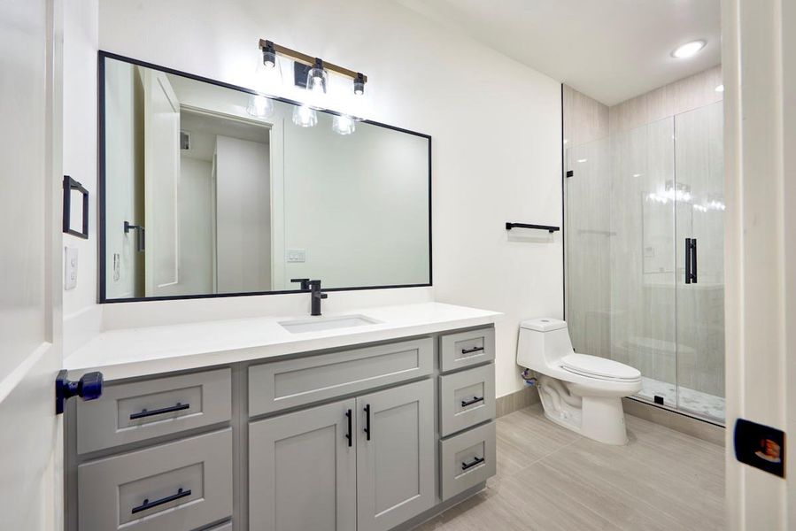 Furnished interior view inside a new home in , Houston (Image 6).