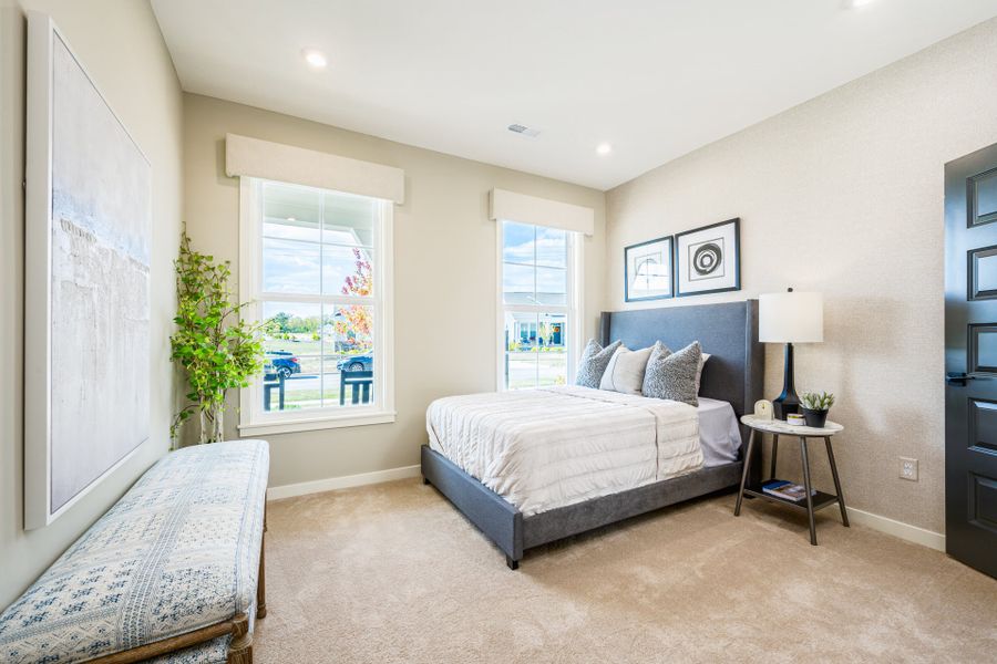 Representative furnished interior of a home built from the Camden by Fischer Homes in Easton Park, Dallas (Image 35).