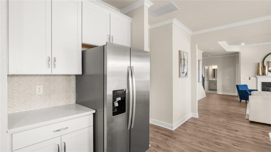 Furnished interior view inside a new home in The Gates at Pates Creek, Hampton (Image 12).