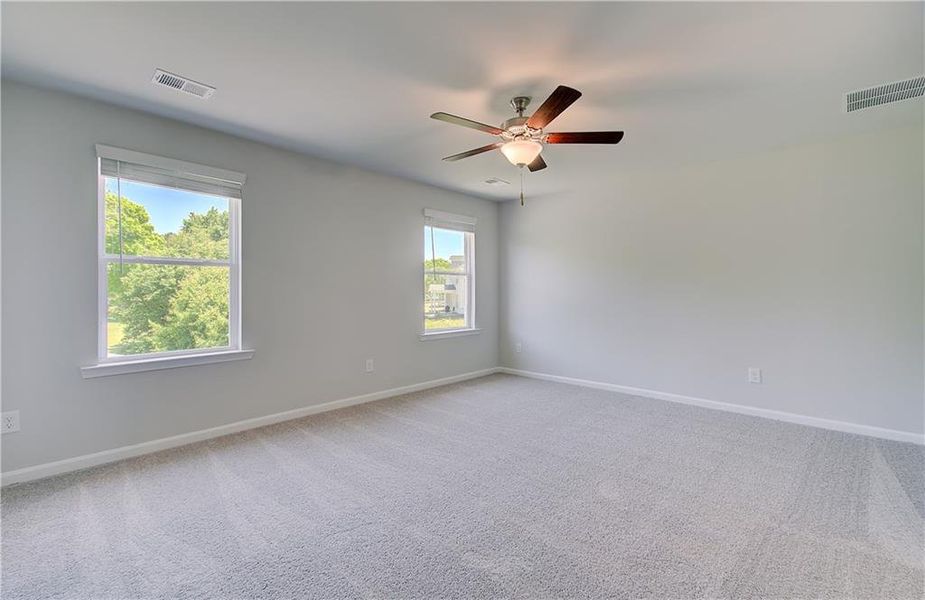 Spacious, unfurnished interior of a new home in Cooper Park, McDonough (Image 17). Spacious, unfurnished interior of a new home in Cooper Park, McDonough (Image 17).
