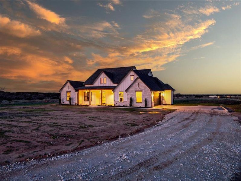 In-progress construction of a new home in , Godley, TX (Image 34).